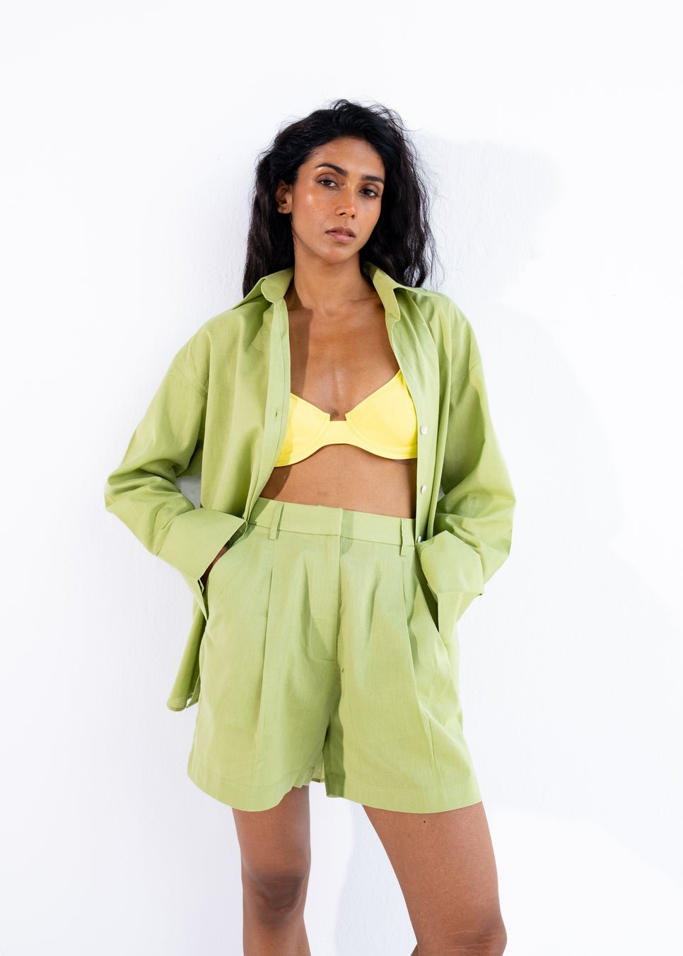 Andi Shorts - Green - Bhoomi