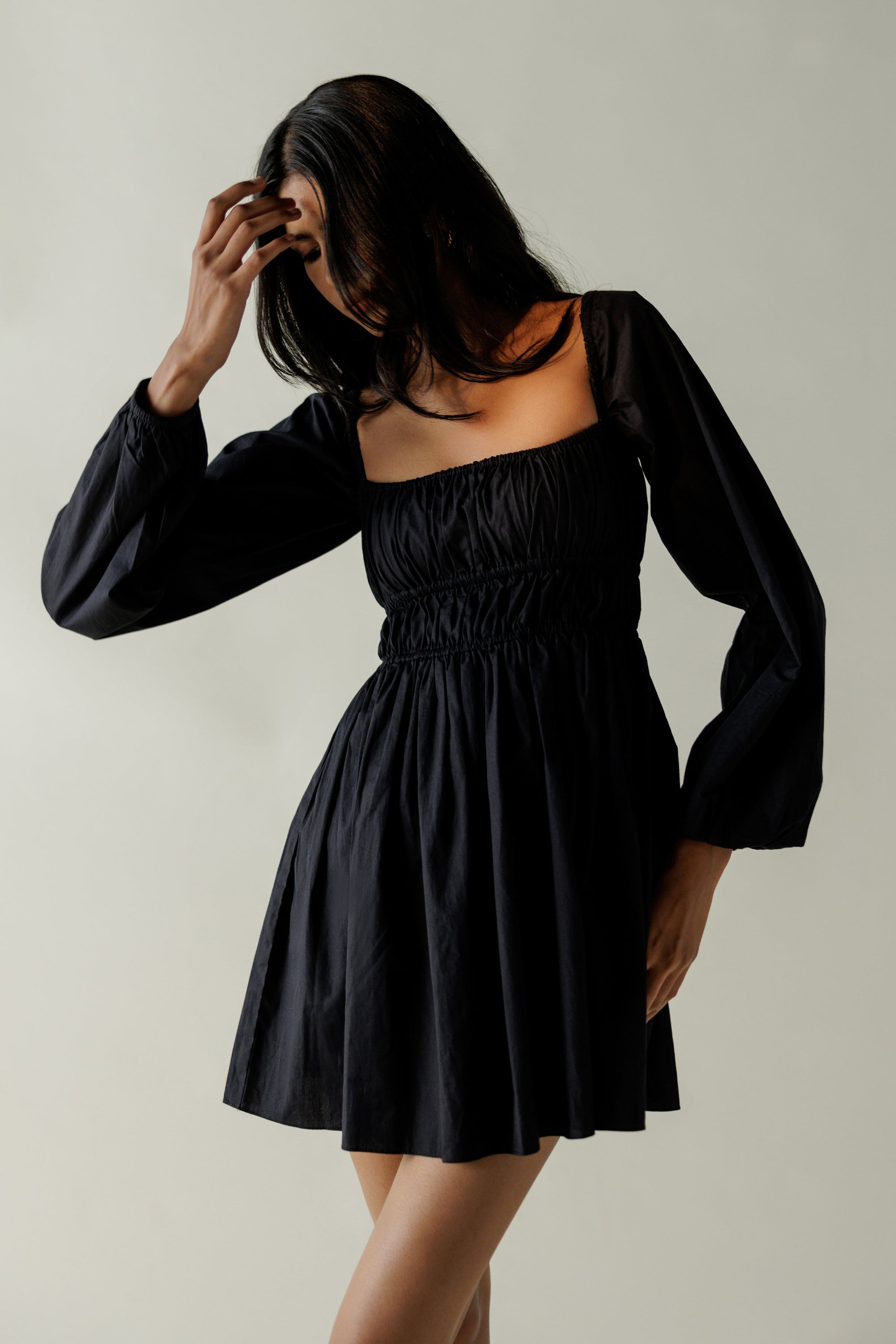 Chiara Dress Black - Bhoomi