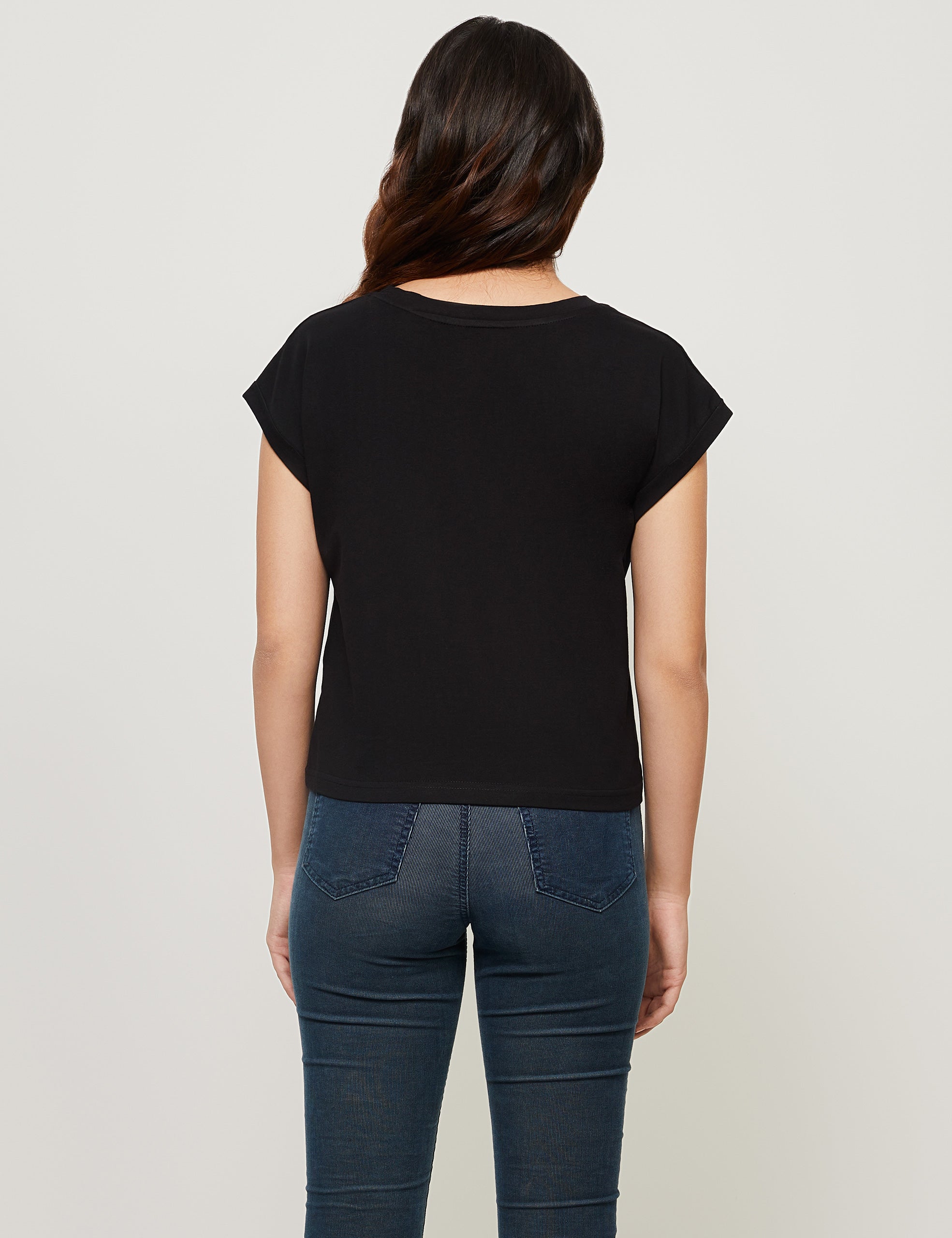 Pima Boxy Tee - Bhoomi