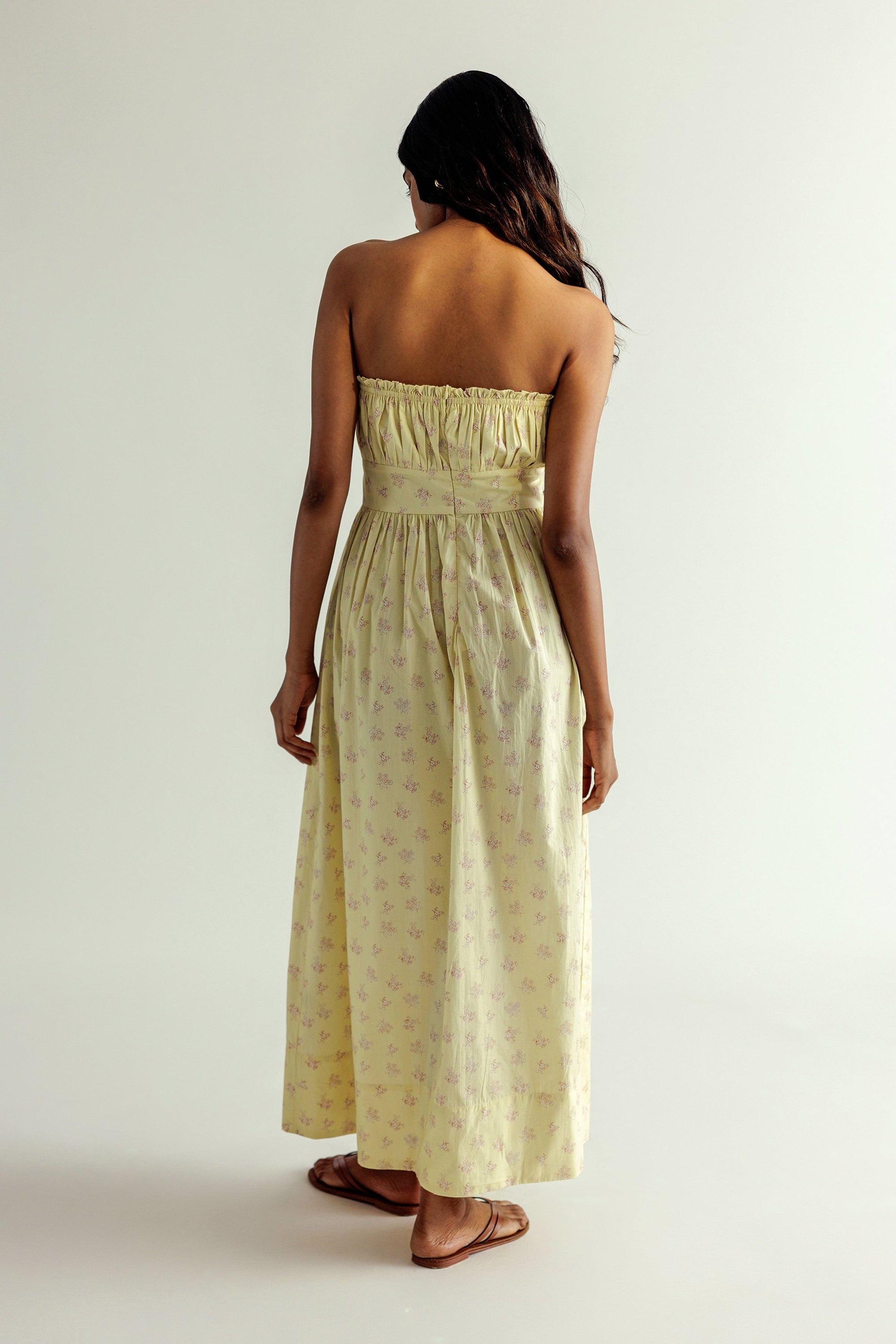 Sardinia Dress - Butter Yellow - Bhoomi