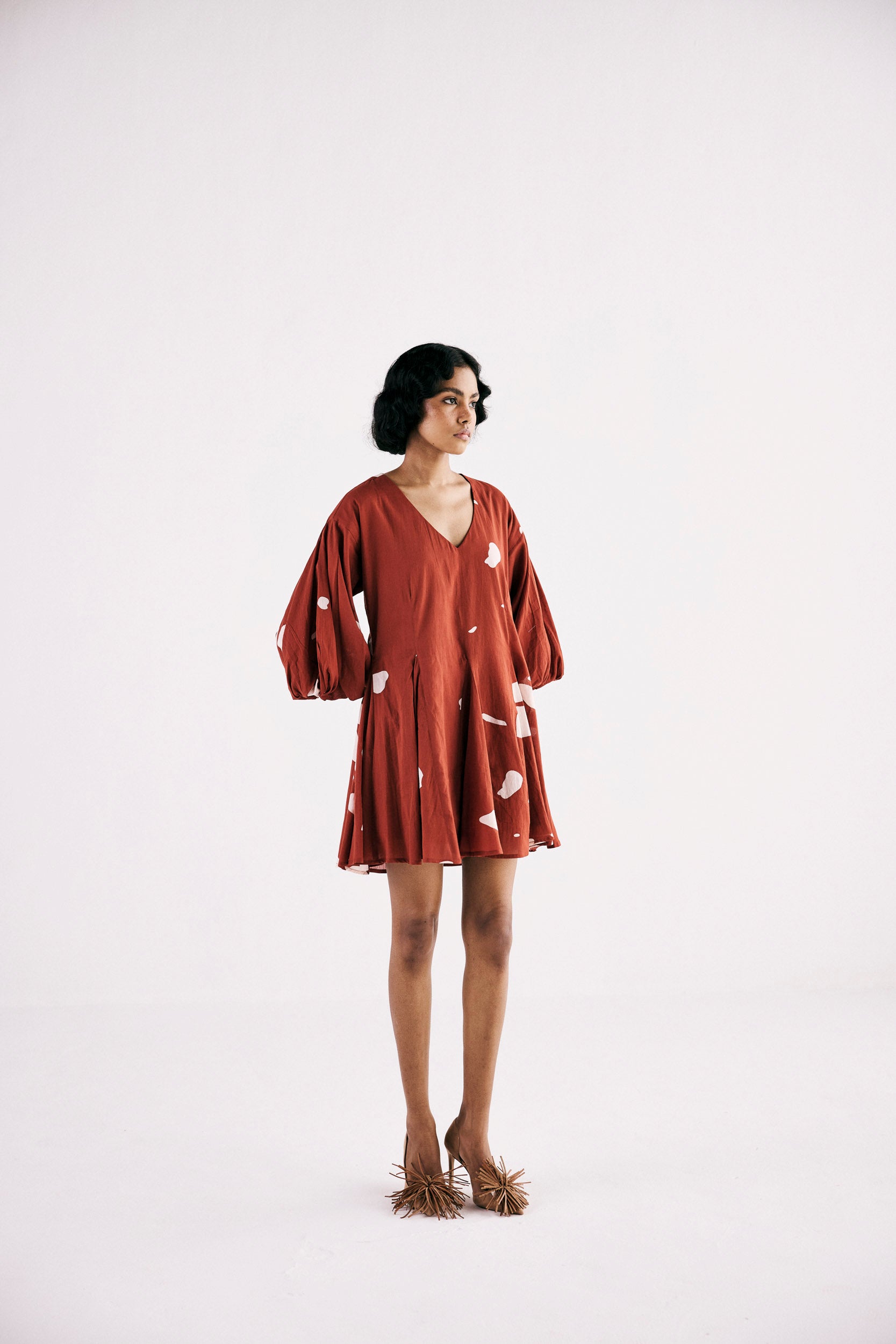 Scarlet Dress - Bhoomi